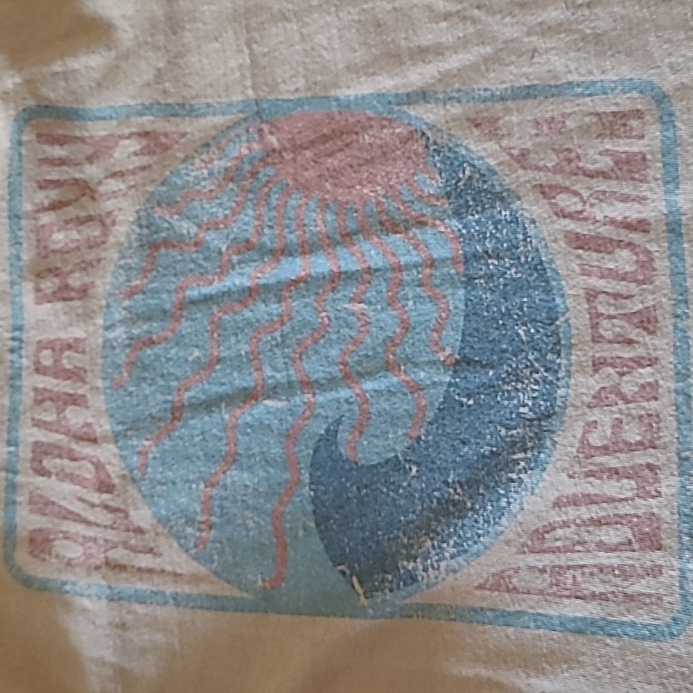 Crop oversized Roxy t-shirt - Picture 4 of 4